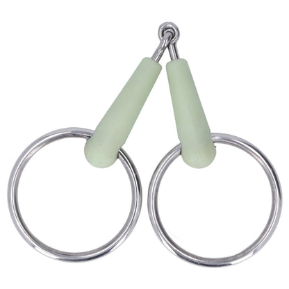 130mm Horse Mouth Snaffle with Chain Stainless Steel Horse Bit for Equestrian Training Equipment - view 2