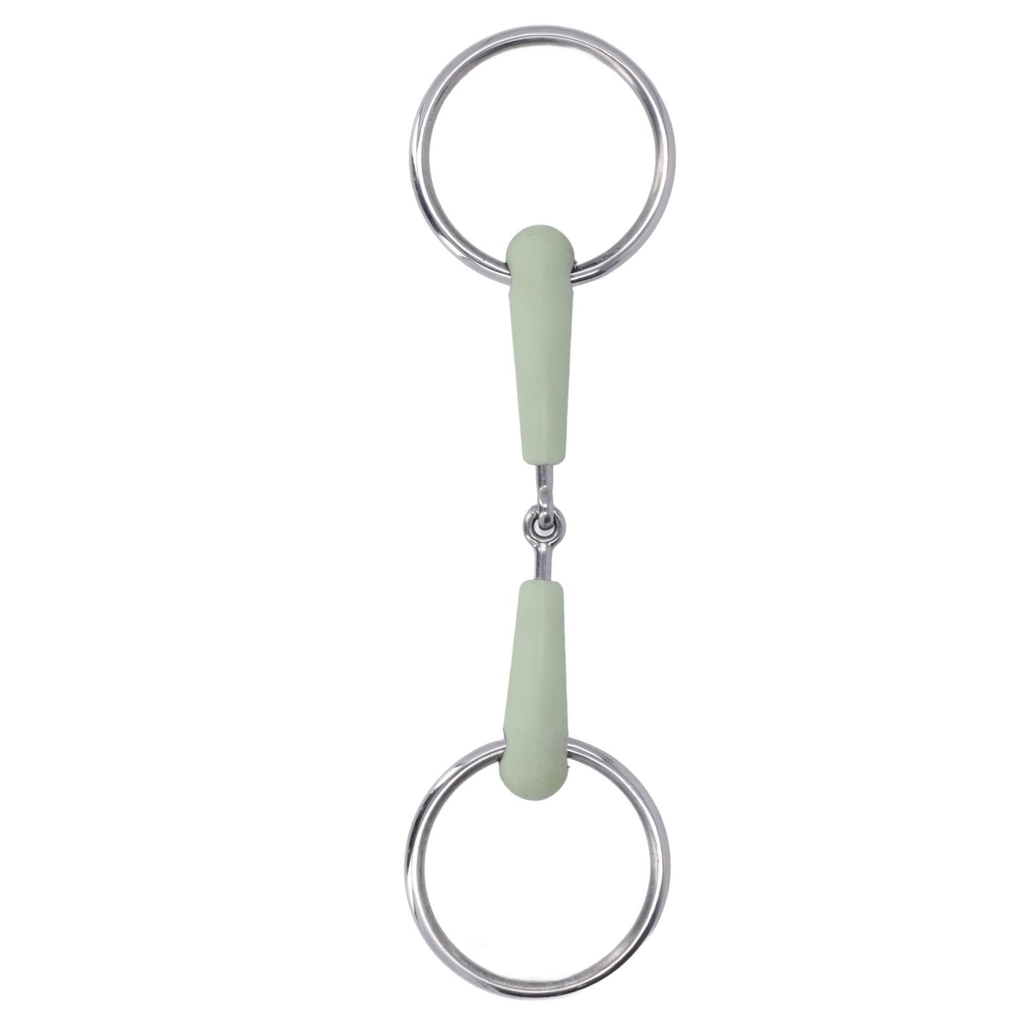 130mm Horse Mouth Snaffle with Chain Stainless Steel Horse Bit for Equestrian Training Equipment - view 3