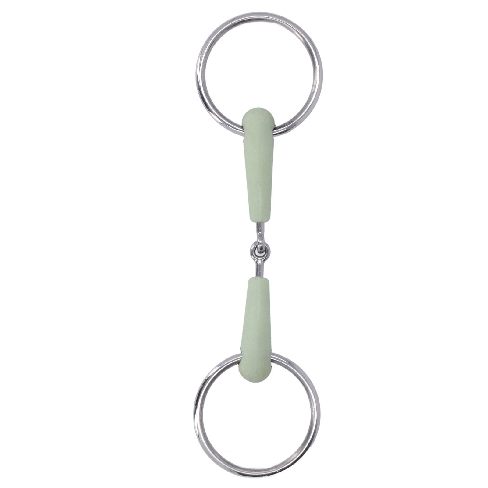 130mm Horse Mouth Snaffle with Chain Stainless Steel Horse Bit for Equestrian Training Equipment - view 3