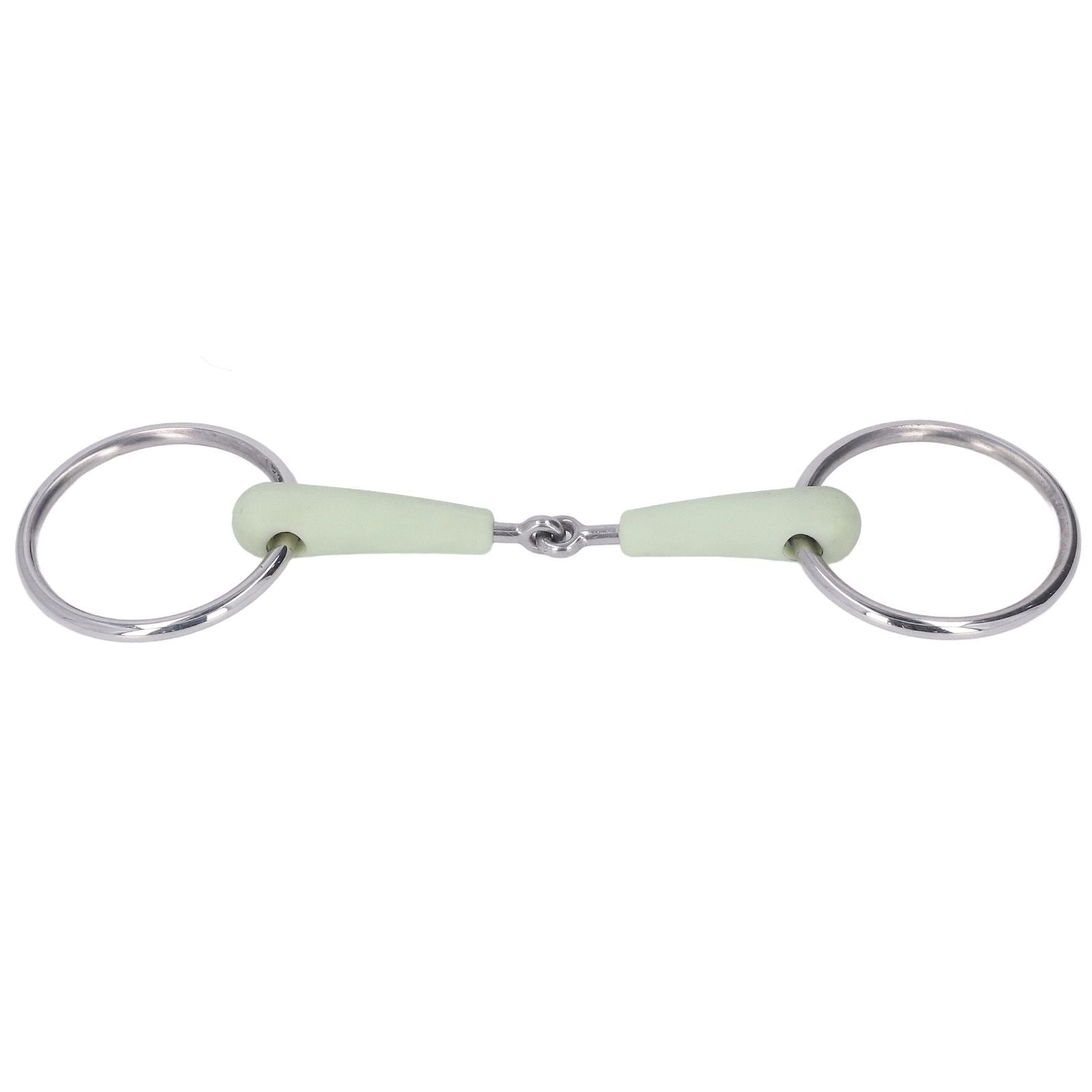 130mm Horse Mouth Snaffle with Chain Stainless Steel Horse Bit for Equestrian Training Equipment - view 4
