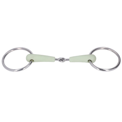 130mm Horse Mouth Snaffle with Chain Stainless Steel Horse Bit for Equestrian Training Equipment - view 4