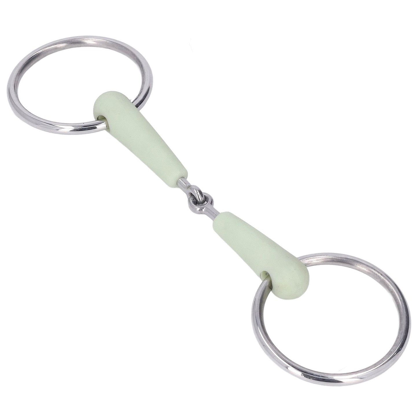 130mm Horse Mouth Snaffle with Chain Stainless Steel Horse Bit for Equestrian Training Equipment - view 5