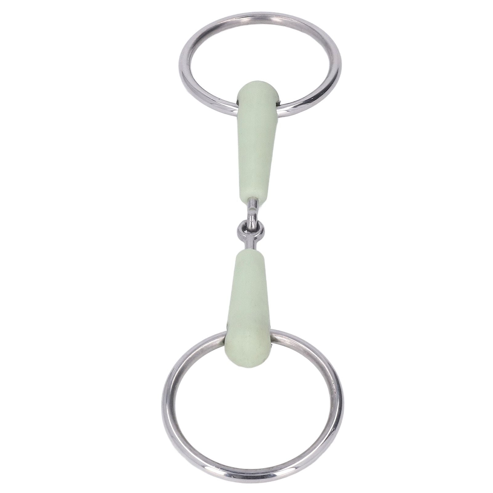 130mm Horse Mouth Snaffle with Chain Stainless Steel Horse Bit for Equestrian Training Equipment - view 7