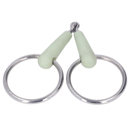 130mm Horse Mouth Snaffle with Chain Stainless Steel Horse Bit for Equestrian Training Equipment - view 10