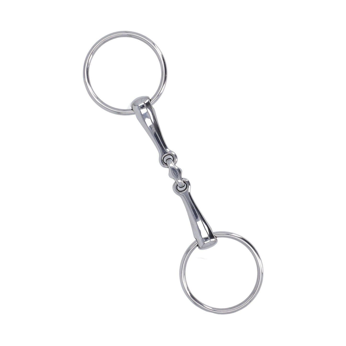Horse Snaffle Stainless Steel Flexible Jointed Wearable Rust Proof O Ring Horse Mouth Bit for Horse Racing - view 6