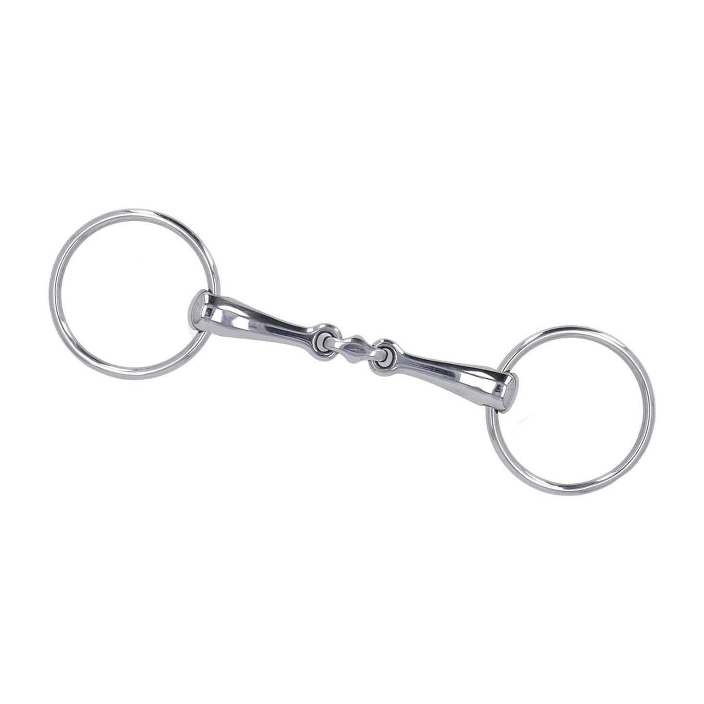 Horse Snaffle Stainless Steel Flexible Jointed Wearable Rust Proof O Ring Horse Mouth Bit for Horse Racing - view 7