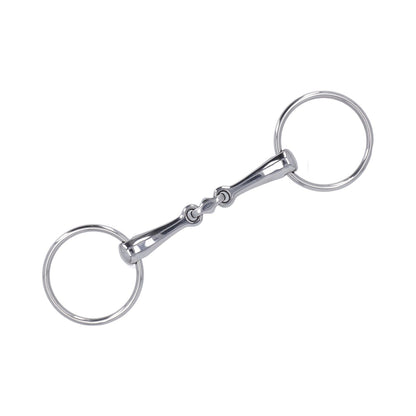 Horse Snaffle Stainless Steel Flexible Jointed Wearable Rust Proof O Ring Horse Mouth Bit for Horse Racing - view 8