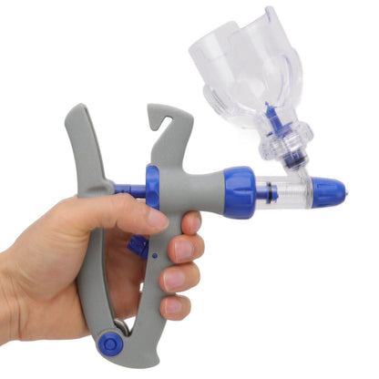 Livestock Continuous Syringe Adjustable Safe Stable Detachable Animal Continuous Injector for Chicken Sheep Geese Ducks 1ml - view 10