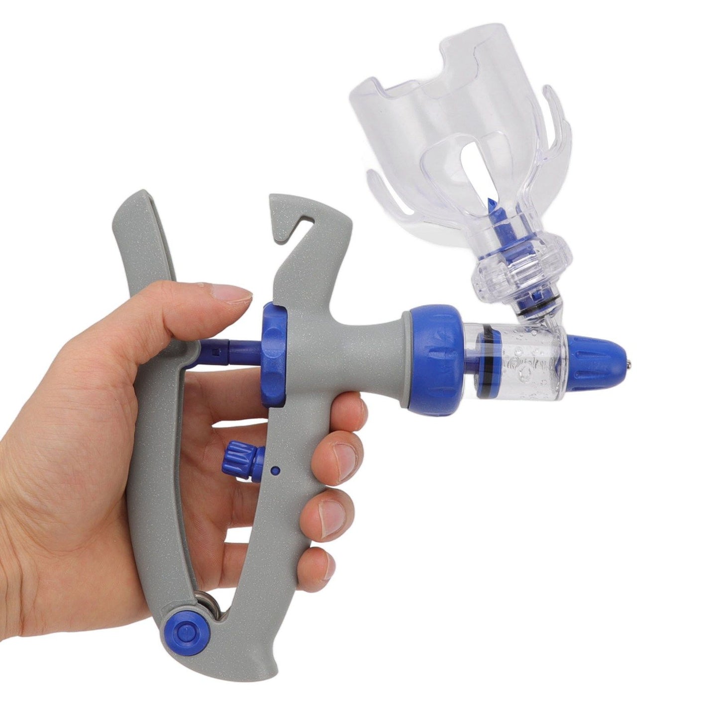 Livestock Continuous Syringe Adjustable Safe Stable Detachable Animal Continuous Injector for Chicken Sheep Geese Ducks 10ml - view 10