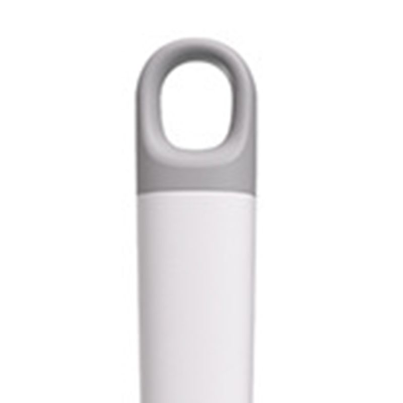 Toilet Brush Dual Color Double Sided Plastic with Detachable Handle Cat Claw Shaped Toilet Cleaning Tool for Home White - view 4