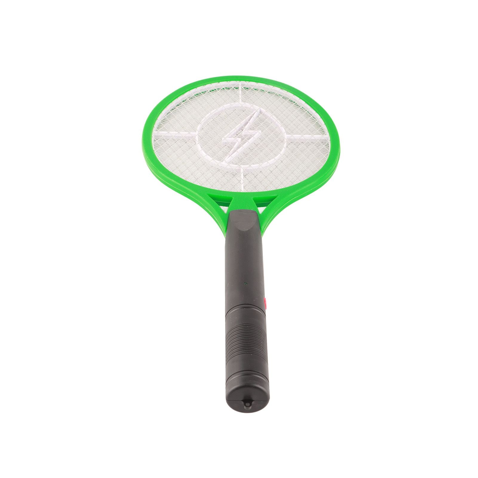 Electric Fly Swatter Racket Professional Triple Layer Large Mesh Safety Mosquito Bat for Home Camping Outdoor Green - view 2