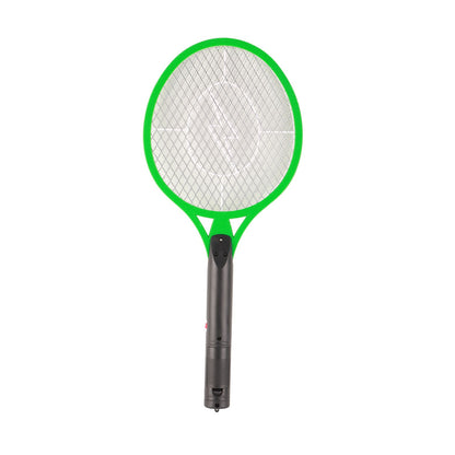 Electric Fly Swatter Racket Professional Triple Layer Large Mesh Safety Mosquito Bat for Home Camping Outdoor Green - view 3