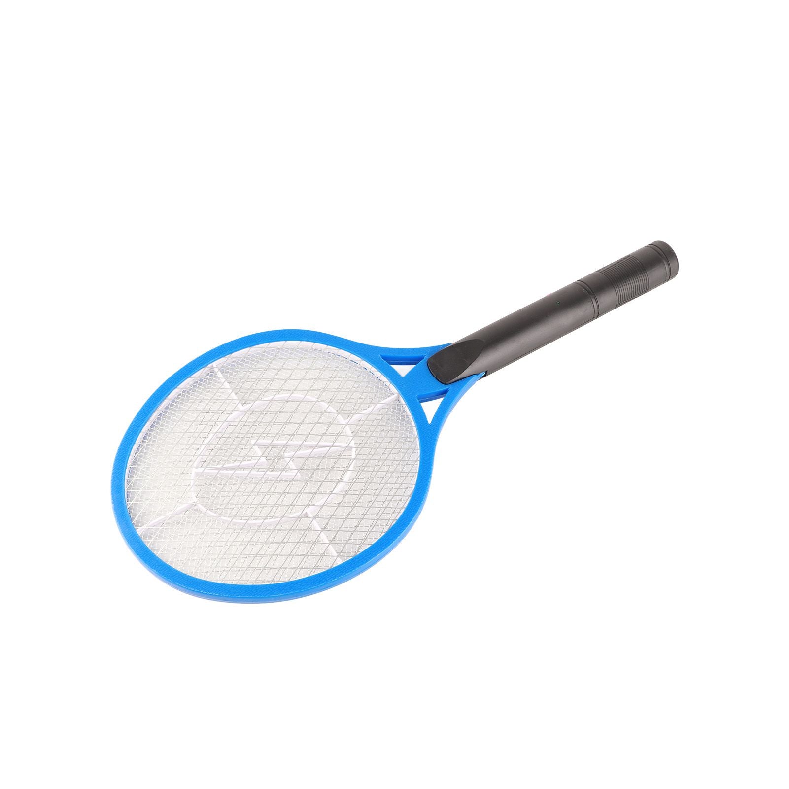 Electric Fly Swatter Racket Professional Triple Layer Large Mesh Safety Mosquito Bat for Home Camping Outdoor Blue - view 4