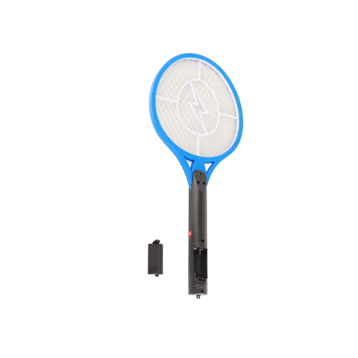 Electric Fly Swatter Racket Professional Triple Layer Large Mesh Safety Mosquito Bat for Home Camping Outdoor Blue - view 9