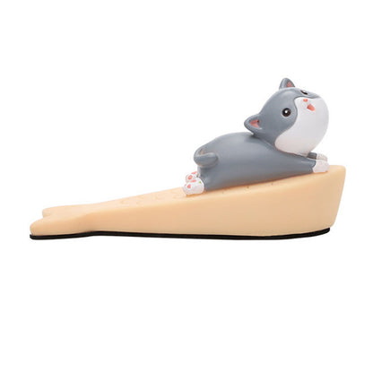 Cute Animal Door Stop Collision Prevention Windproof Prevent Slipping Funny Decorative Wedge Door Stopper Kitten