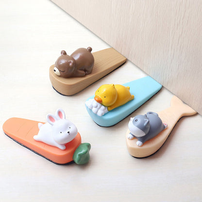 Cute Animal Door Stop Collision Prevention Windproof Prevent Slipping Funny Decorative Wedge Door Stopper Kitten - view 5