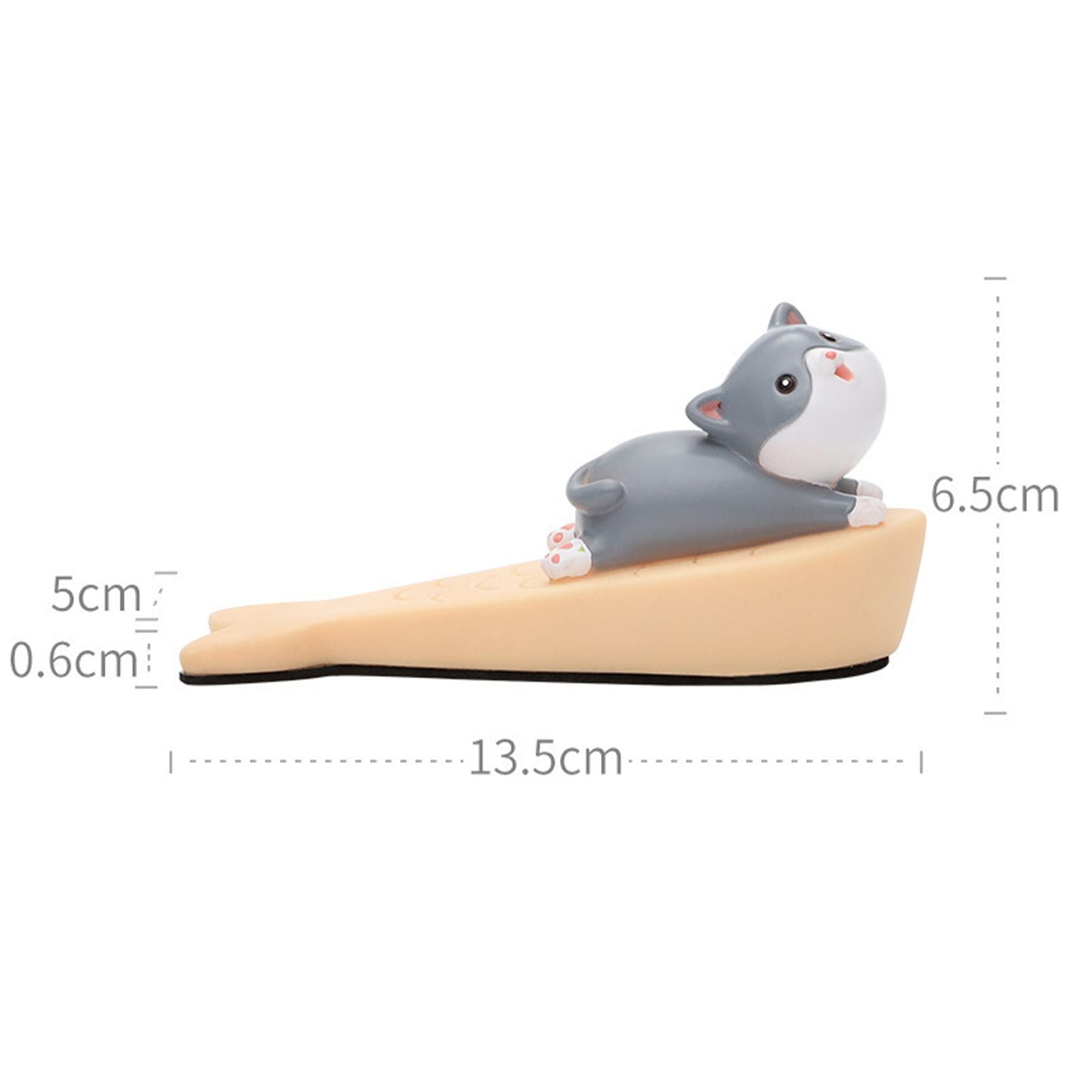 Cute Animal Door Stop Collision Prevention Windproof Prevent Slipping Funny Decorative Wedge Door Stopper Kitten - view 10
