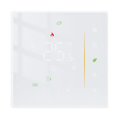 Household Smart Thermostat Programmable App Voice Control Electric Floor Heating Temperature Controller for ZigBee AC 95‑240V White - view 2