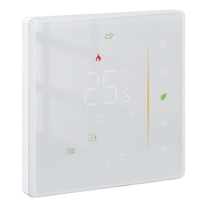 Household Smart Thermostat Programmable App Voice Control Electric Floor Heating Temperature Controller for ZigBee AC 95‑240V White - view 4