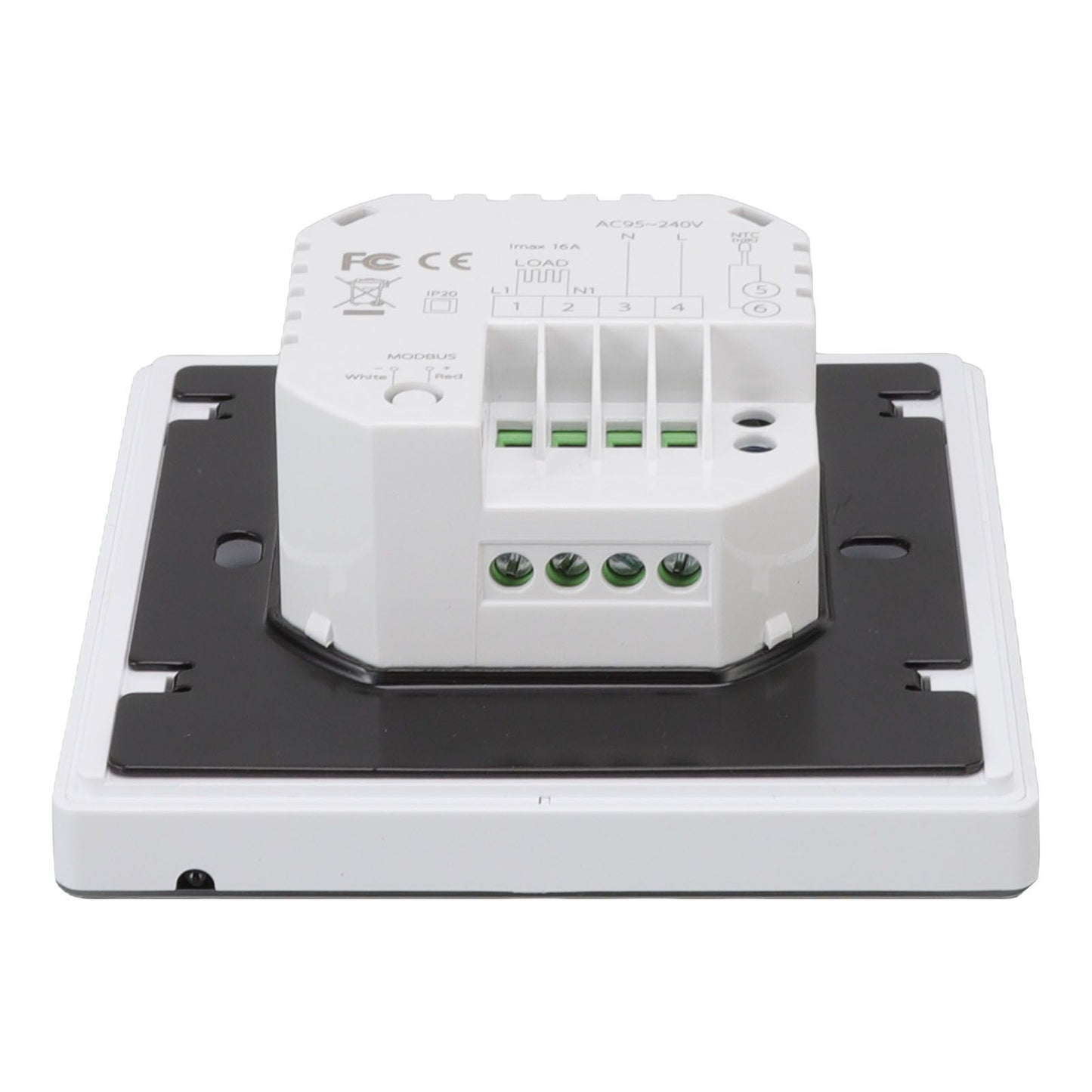 Household Smart Thermostat Programmable App Voice Control Electric Floor Heating Temperature Controller for ZigBee AC 95‑240V White - view 7
