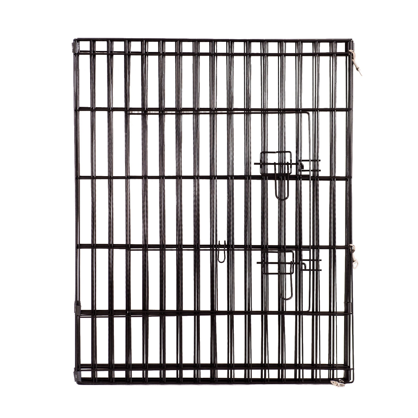 4Paws 8 Panel Playpen Puppy Exercise Fence Cage Enclosure Pets Black All Sizes - 24" - Black - view 9