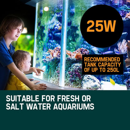 PROTEGE Aquarium External Canister Fish Tank Pump Pond Pressure Filter Garden 1250 L/H - view 9