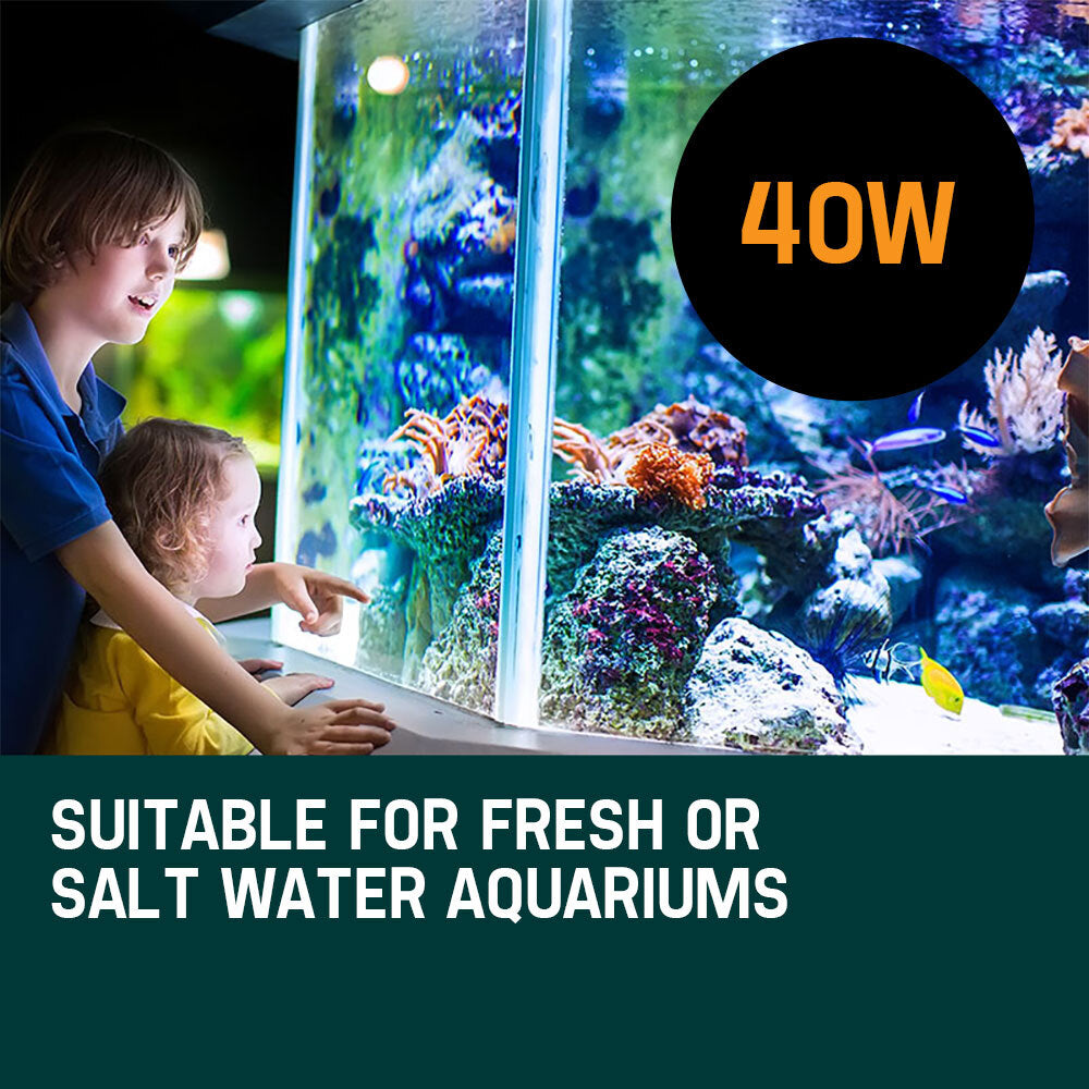 PROTEGE Aquarium External Canister Filter Aqua Fish Tank Pond Pump UV Light 1850 L/H - view 6