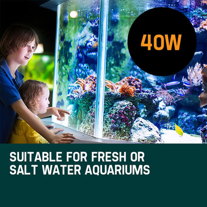 PROTEGE Aquarium External Canister Filter Aqua Fish Tank Pond Pump UV Light 1850 L/H - view 6
