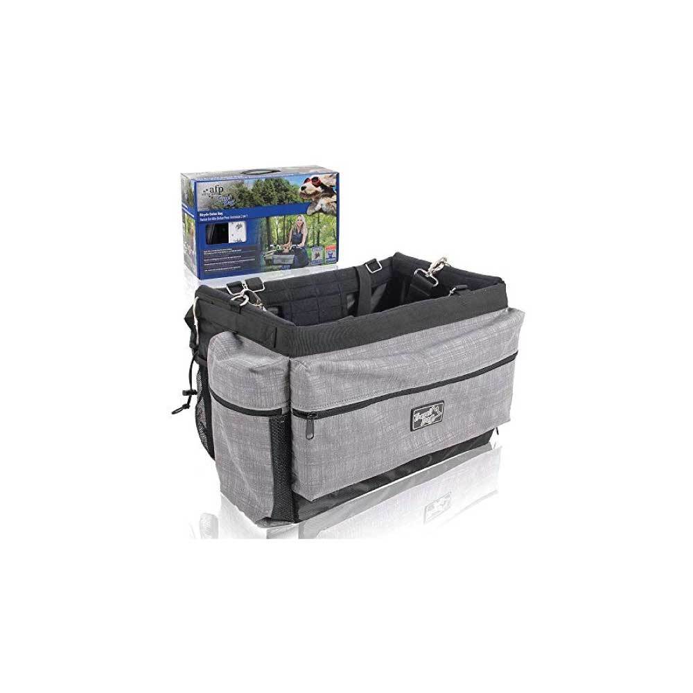 Small Dog Bicycle Mount Bag - Pet Travel Carrier Basket - Bike Riding Seat - view 4