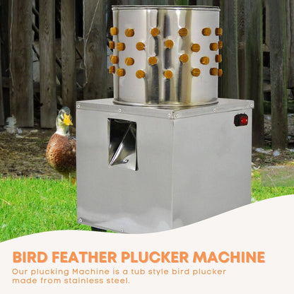 Rooster Farms 30cm Small Bird Feather Plucker Machine Quail Pigeon Defeathering - view 2