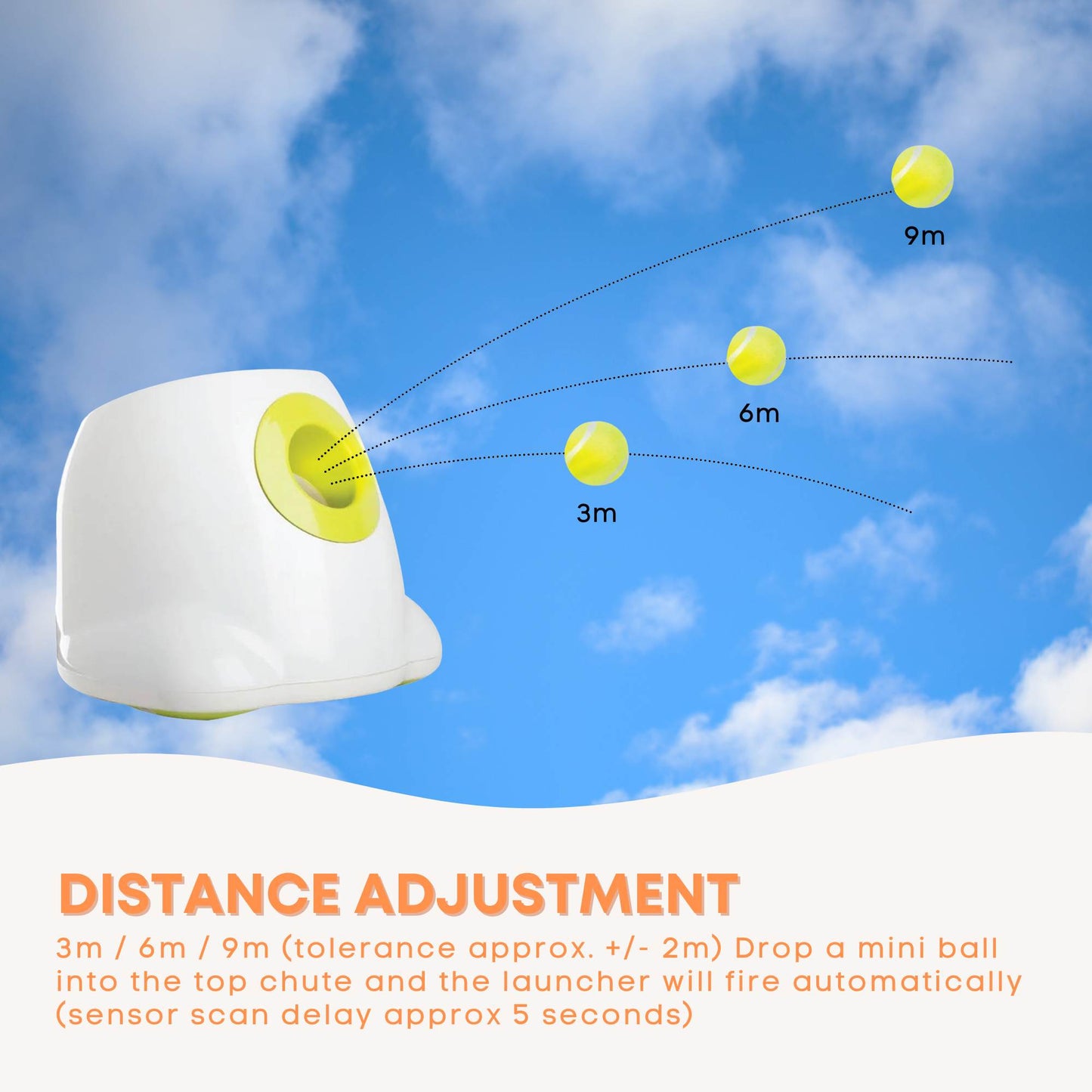 Hyper Fetch Mini Dog Ball Launcher - Automatic Interactive Indoor Small Pet Toy - view 5