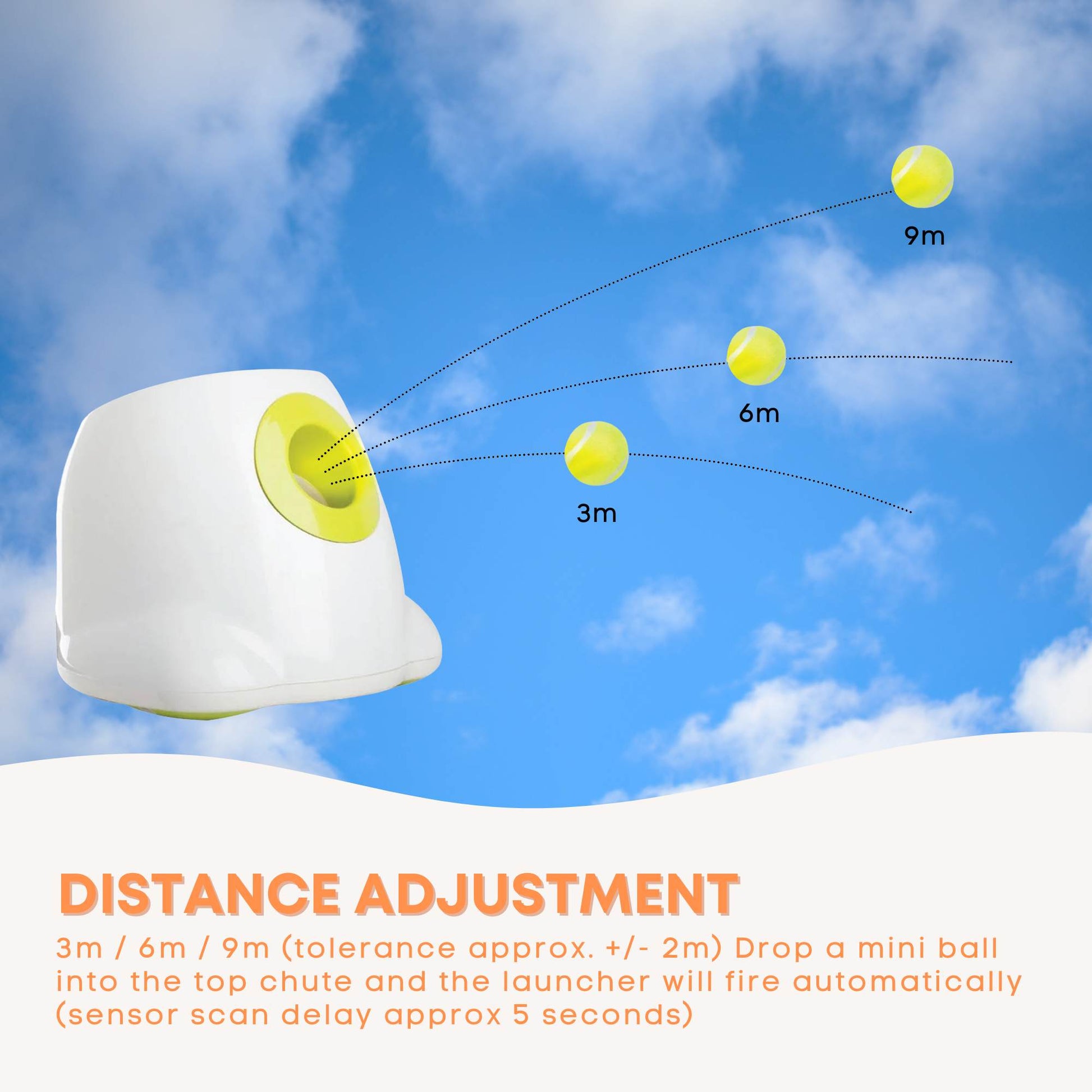 Hyper Fetch Mini Dog Ball Launcher - Automatic Interactive Indoor Small Pet Toy - view 5