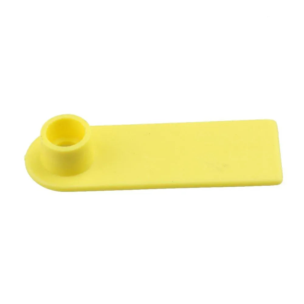 100x Cattle Ear Tags 5x2cm Set - Mini Yellow Blank Pig Goat Livestock Label - view 3