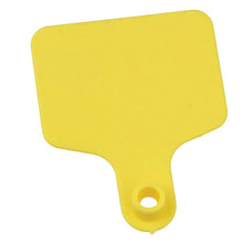 100x Cattle Ear Tags 6x7cm Set - Medium Yellow Blank Cow Sheep Livestock Label - view 2