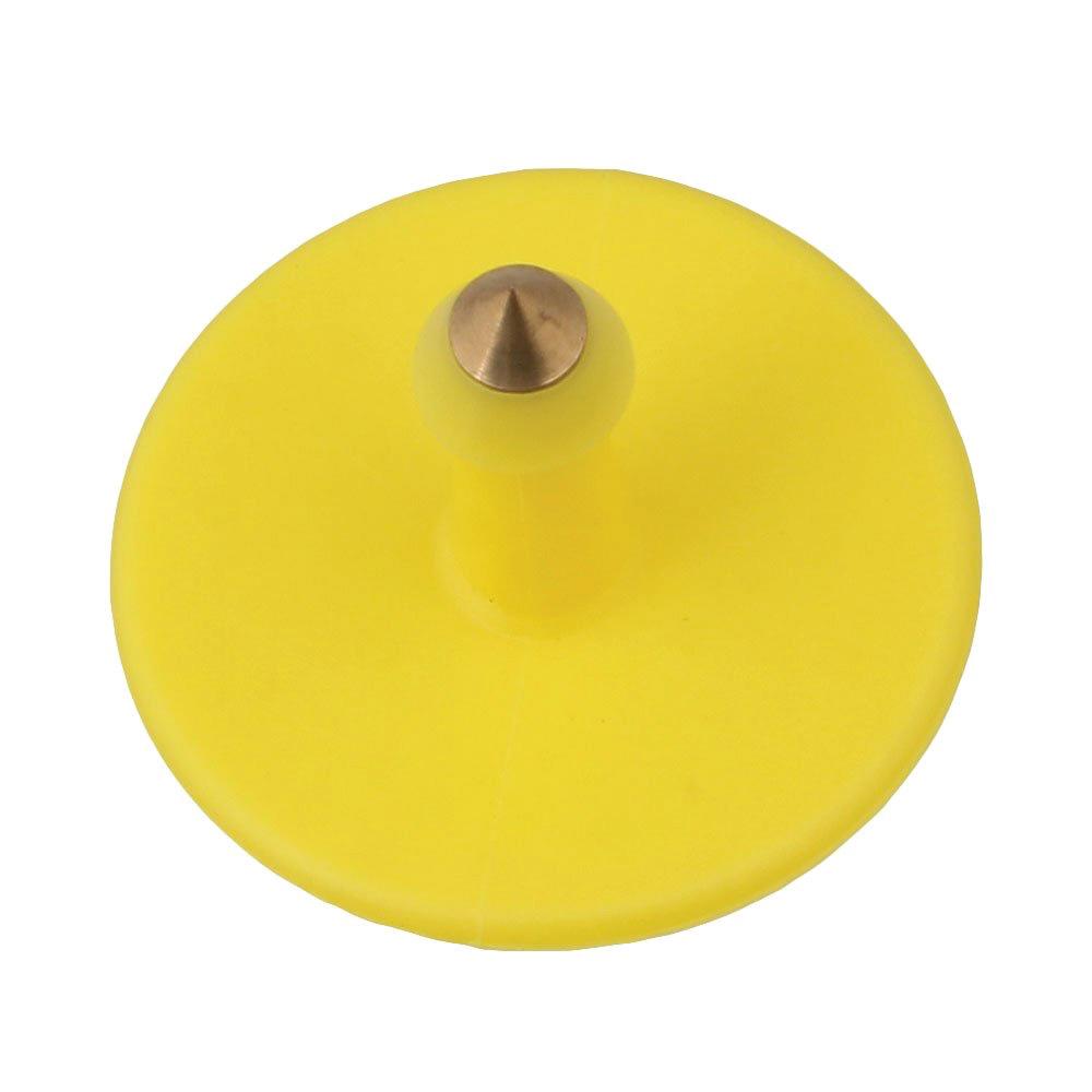 100x Cattle Ear Tags 6x7cm Set - Medium Yellow Blank Cow Sheep Livestock Label - view 3