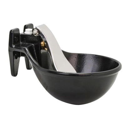 21.5cm Cattle Drinking Bowl - Iron Cast Mounted Automatic Water Cow Horse Trough - view 3