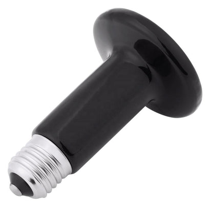 75W Pet Ceramic Heat Lamp - Infrared Heat Emitter Reptile Snake Lizard Chicken - view 2