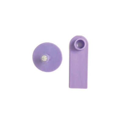100x Cattle Ear Tags 5x2cm Purple Cow Sheep Pig Small Animal Livestock Label Tag - view 3