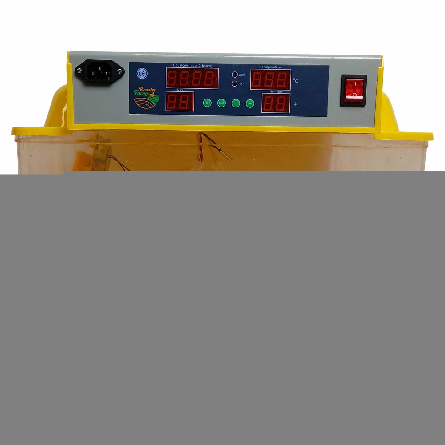 Rooster Farms Electric 96 Egg Incubator + Accessories for Chicken Quail Duck - view 3
