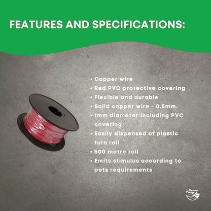 Rooster Farms 500m Dog Fence Underground Boundary Wire Cable - For TP16 Collar - view 8