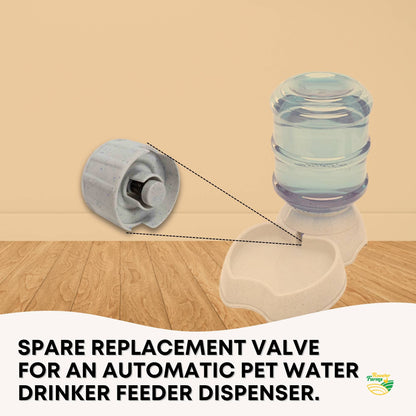 Rooster Farms Replacement Valve Spare Part for 3.8L Pet Water Drinker Dispenser - view 3