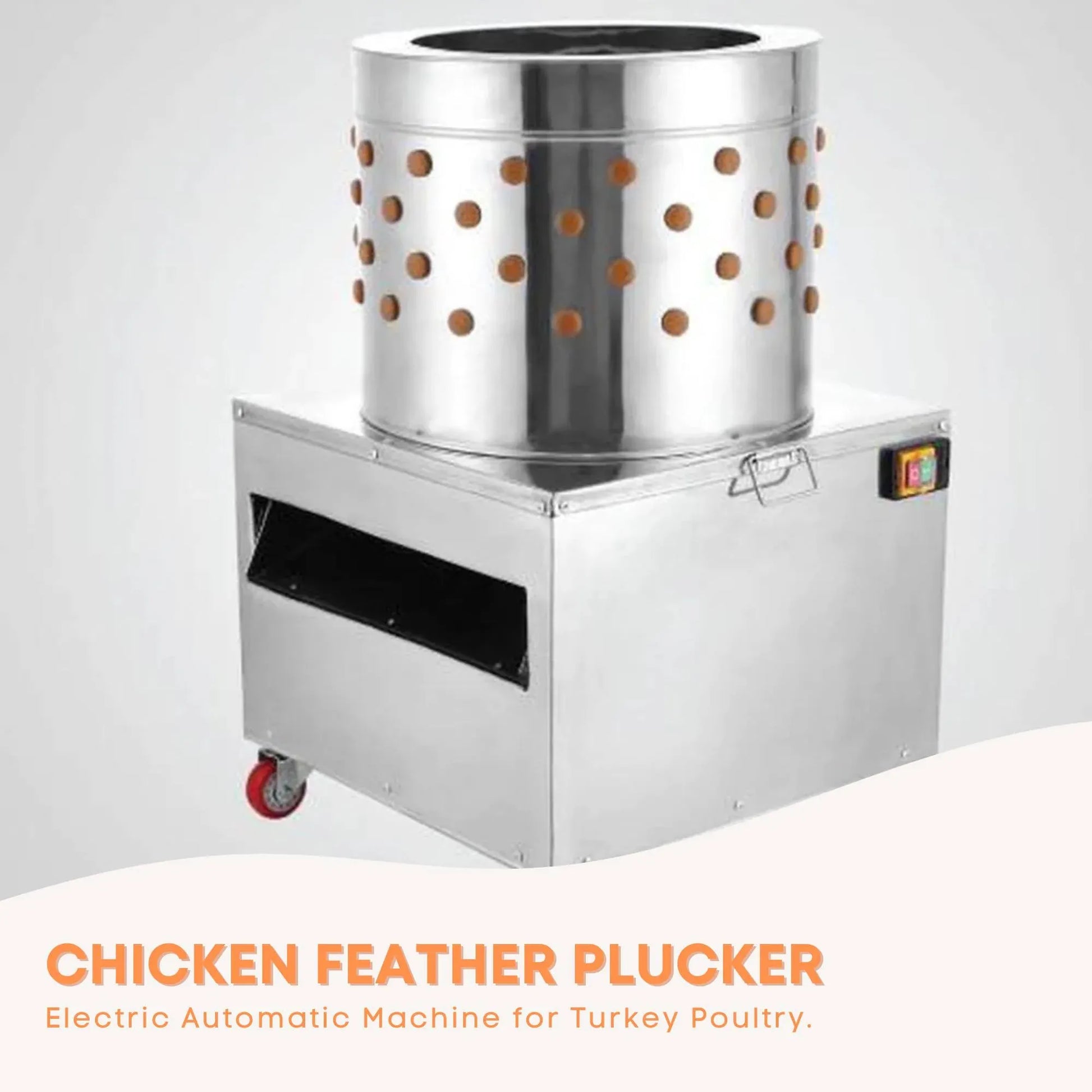 Rooster Farms 50cm Chicken Feather Plucker Electric Poultry Defeathering Machine - view 2