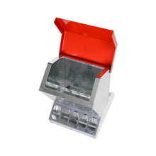 10kg Automatic Chook Chicken Feeder Poultry Auto Trough Galvanised Metal Feeders - view 2