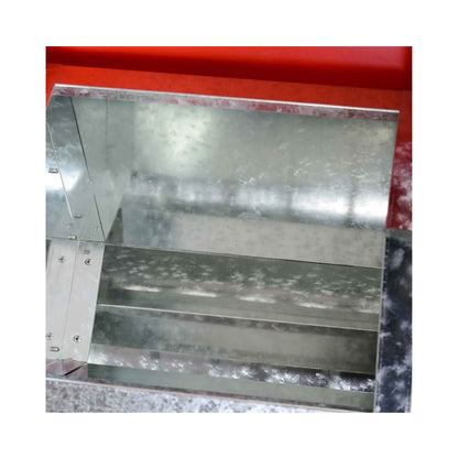 10kg Automatic Chook Chicken Feeder Poultry Auto Trough Galvanised Metal Feeders - view 5
