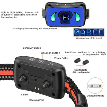 Dog Bark Collar - Vibration Magnetic Charging Waterproof Smart Barking Detection - view 6