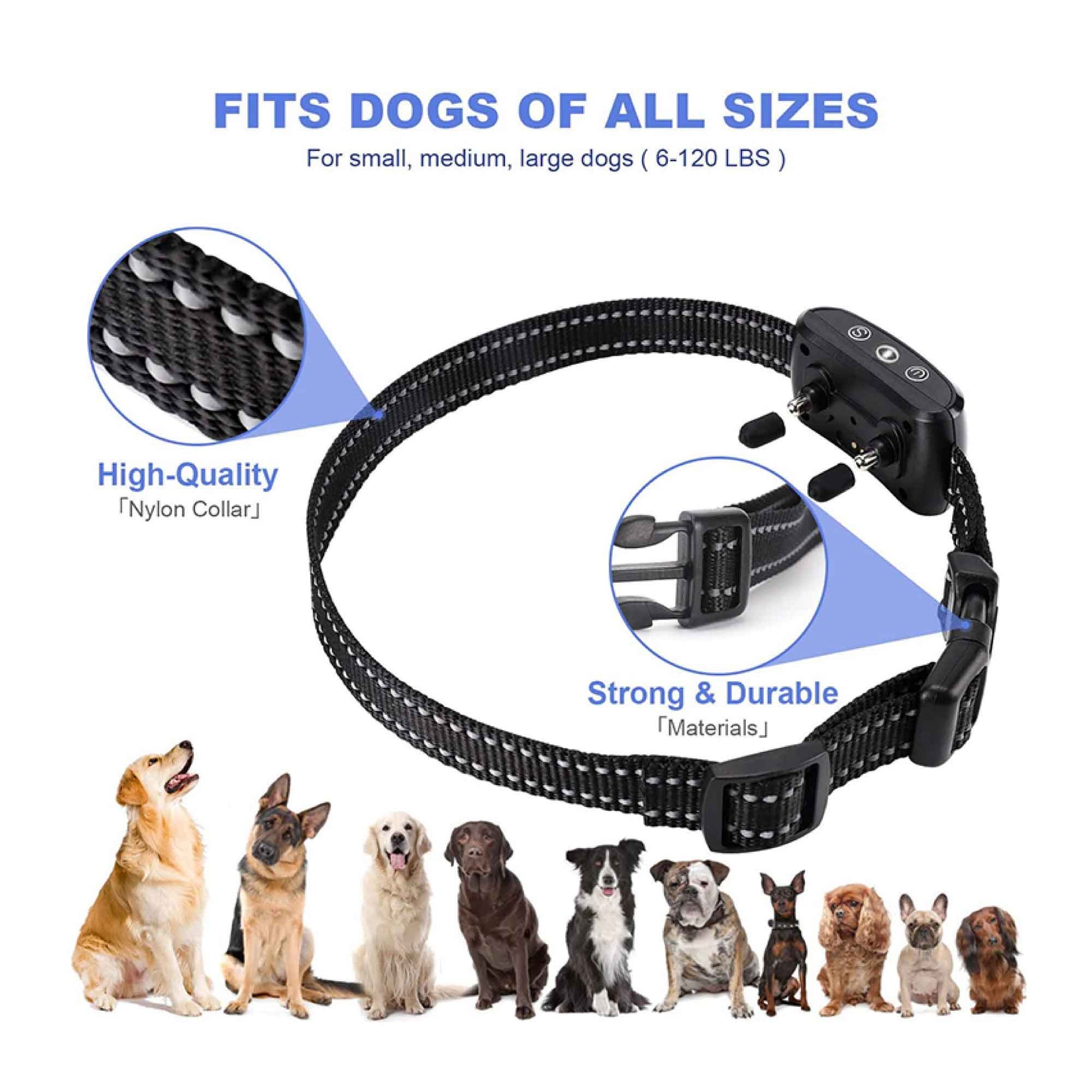 Dog Bark Collar - Vibration Magnetic Charging Waterproof Smart Barking Detection - view 8