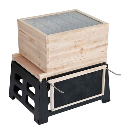 Plastic Beehive Stand 10 Frame Langstroth Bee Hive Base Ant Tool Beekeeping - view 5