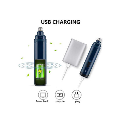 Pet Nail Grinder Dog Cat Electric Trimmer 2 Speed Rechargeable Claw Filer N10 - view 9