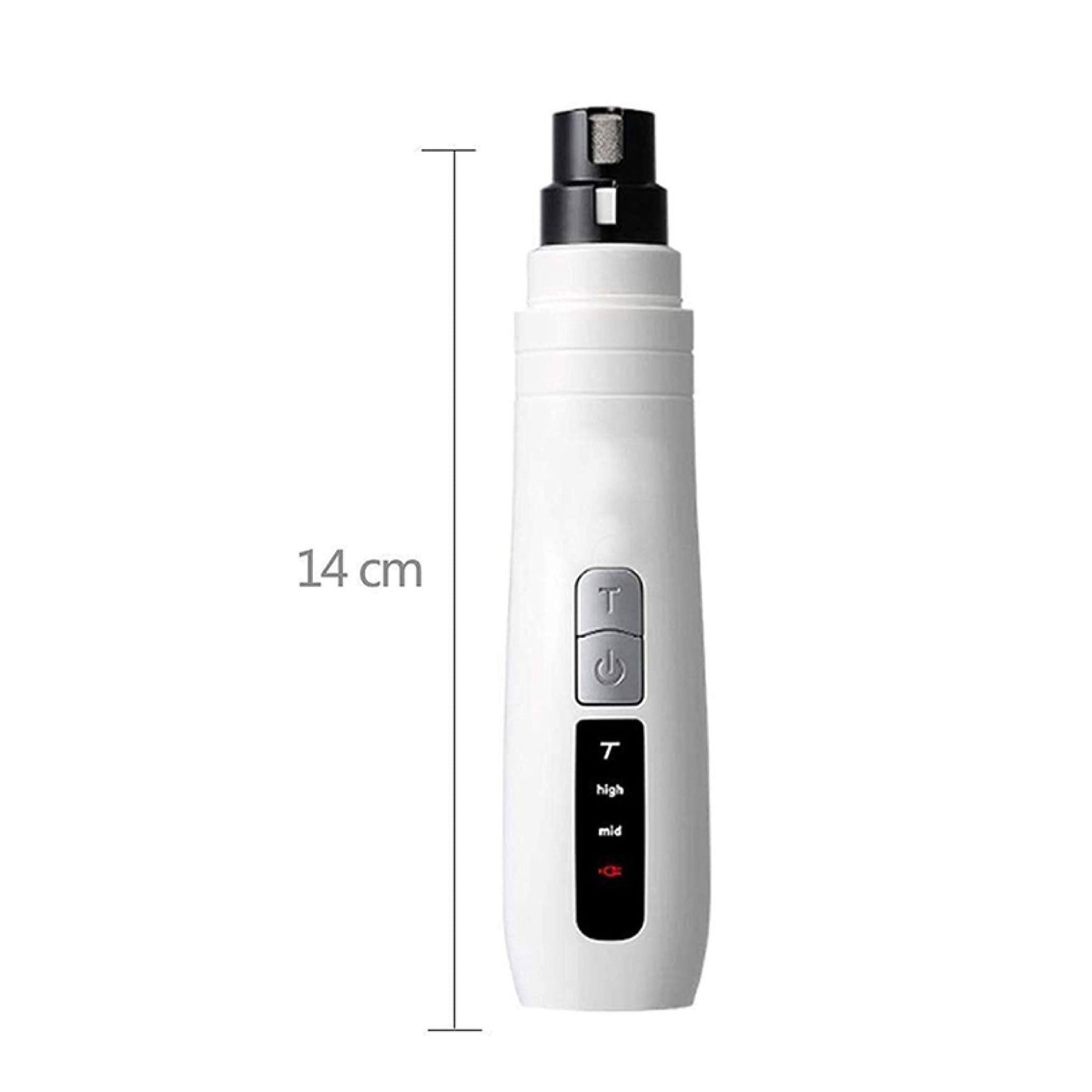 Pet Nail Grinder Dog Cat Electric Trimmer Turbo USB Rechargeable Claw Filer N9 - view 5