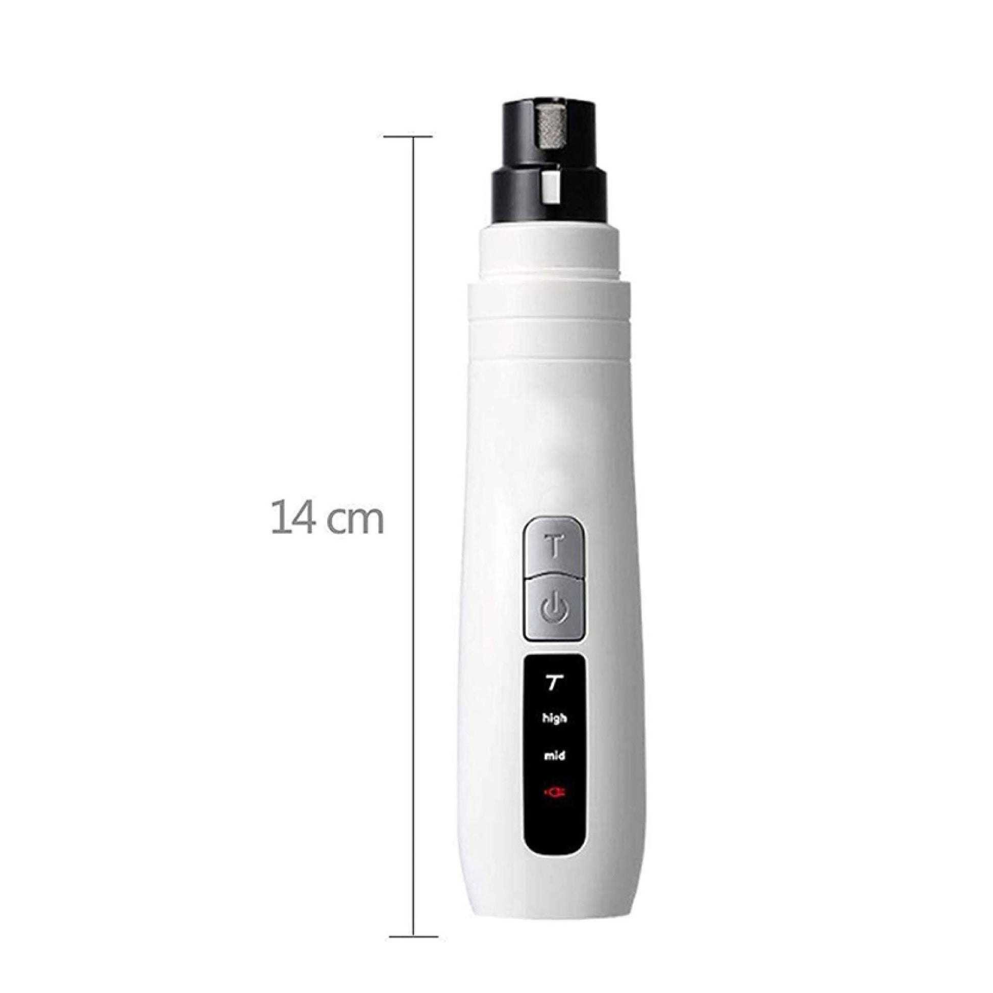 Pet Nail Grinder Dog Cat Electric Trimmer Turbo USB Rechargeable Claw Filer N9 - view 5